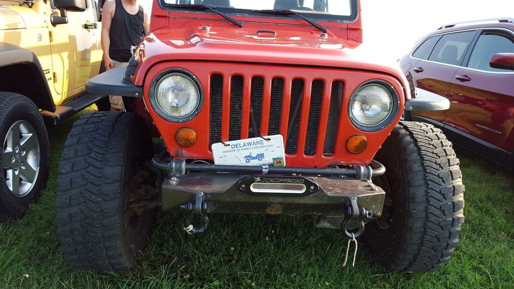 Best way to mount a front license plate? Jeep Wrangler Forum